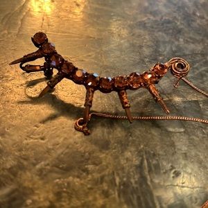 One earring, stylish & bohemian iron man.